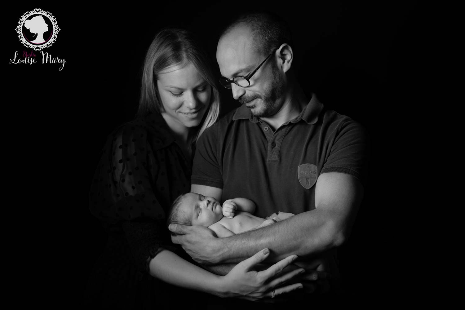 Photo de bébé studio