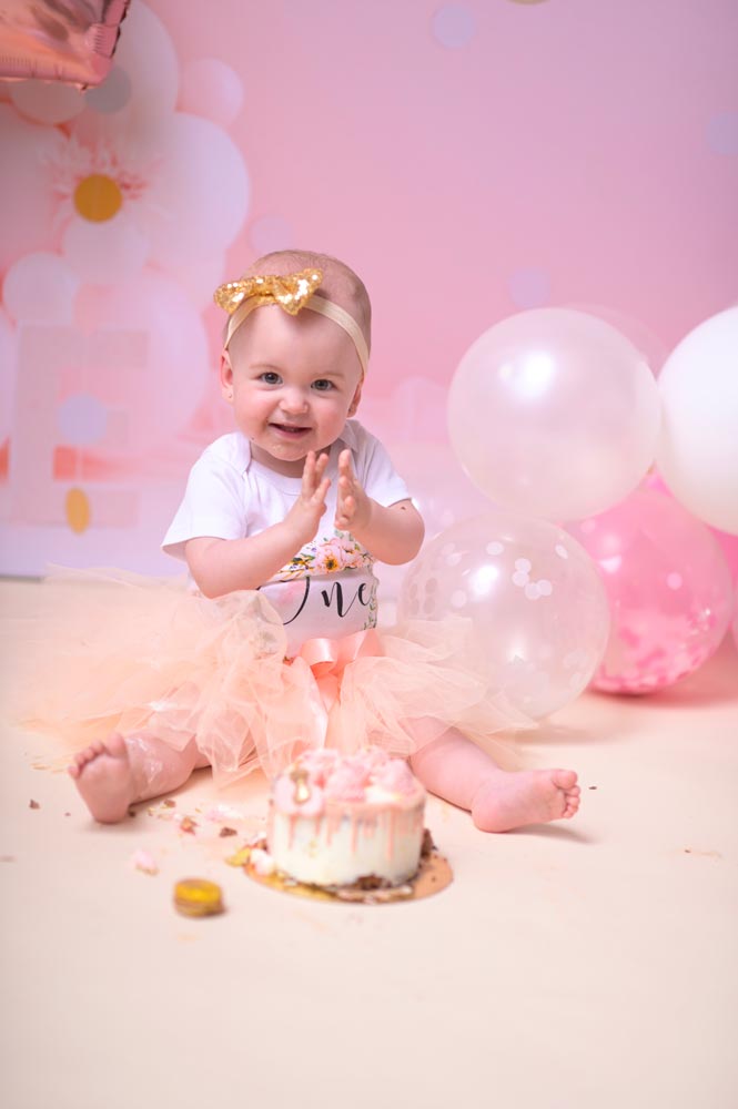 Photo de bébé studio