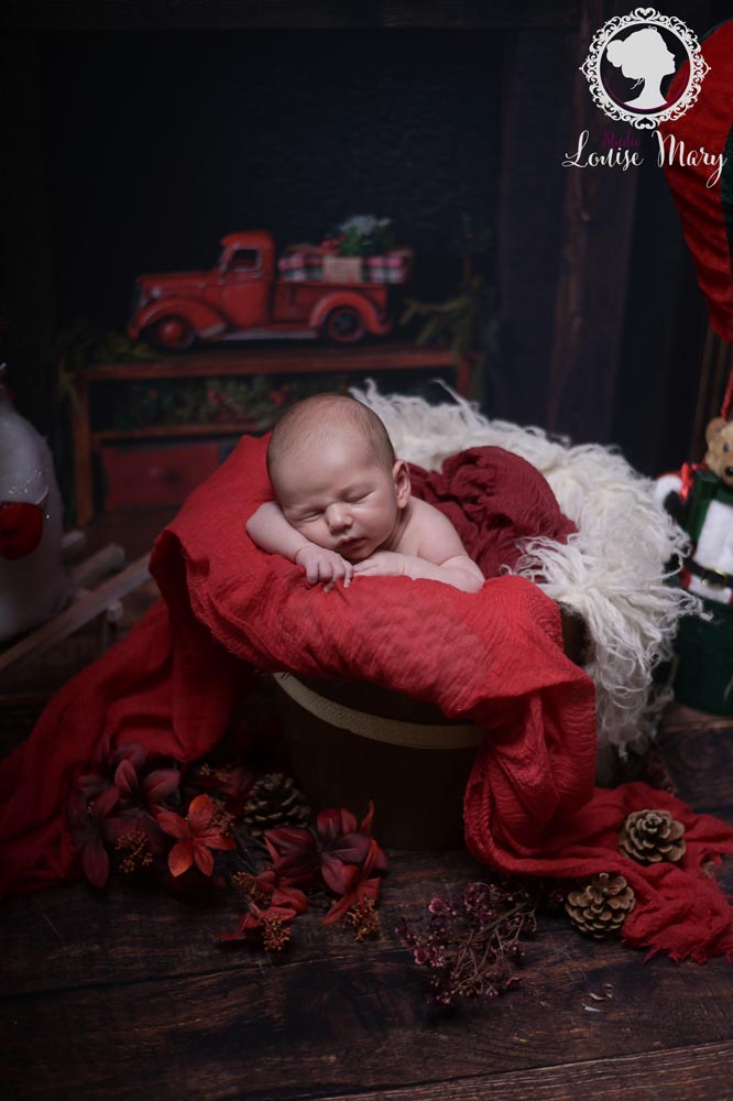 Photo de bébé studio