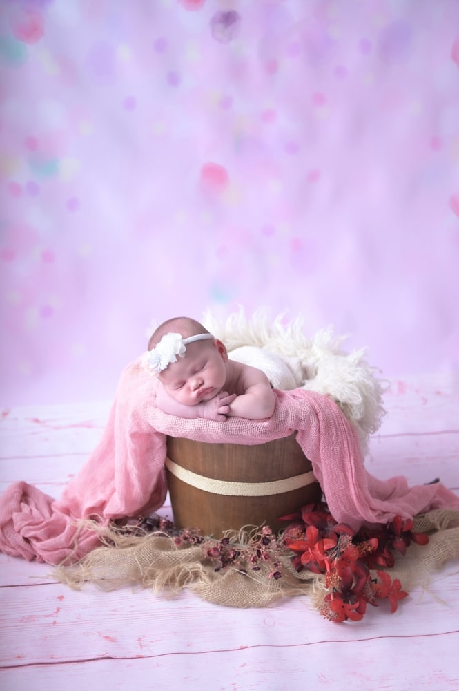 Photo de bébé studio